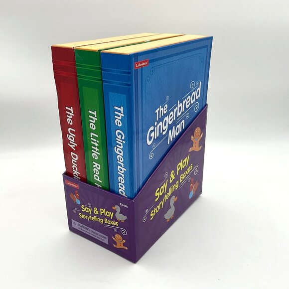 Lakeshore Learning Say & Play Storytelling Boxes Three Stories Teaching Activity - Picture 1 of 12